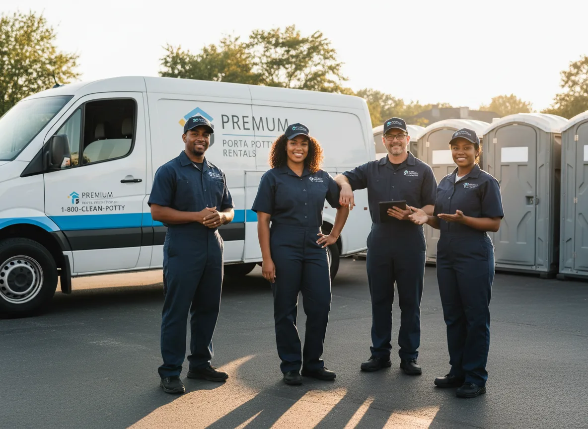 VIP Portable Toilets company in Russellville, OH